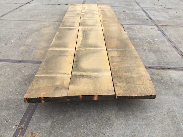 Eiken tafelblad 4200x1200x65 - afbeelding 2 van  6