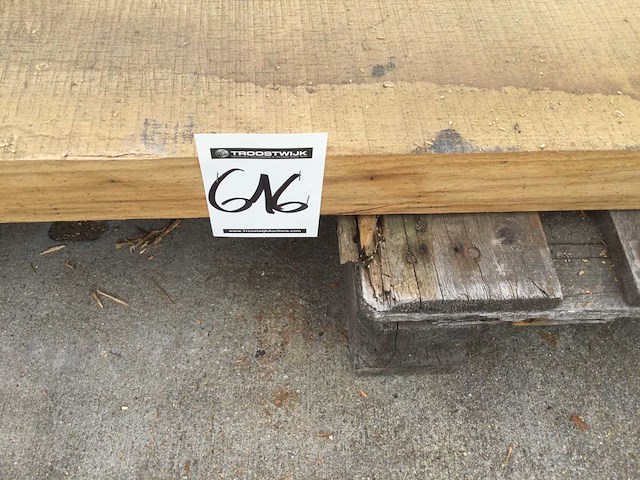 Eiken tafelblad 4200x1200x65 - afbeelding 6 van  6