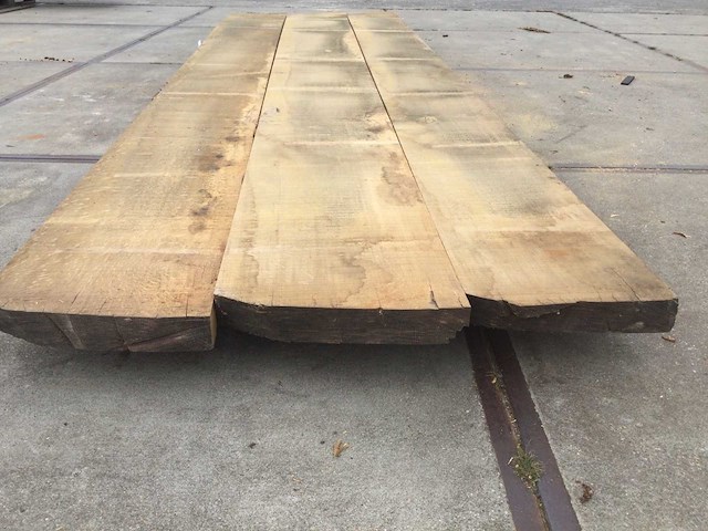 Eiken tafelblad 4200x1200x65 - afbeelding 5 van  6