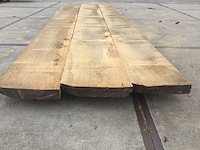 Eiken tafelblad 4200x1200x65 - afbeelding 5 van  6