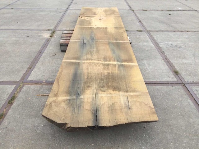 Eiken tafelblad 4200x940x65 - afbeelding 2 van  7