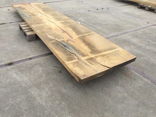 Eiken tafelblad 4200x960x65 - afbeelding 4 van  7