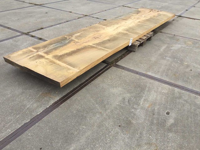 Eiken tafelblad 4200x960x65 - afbeelding 1 van  7