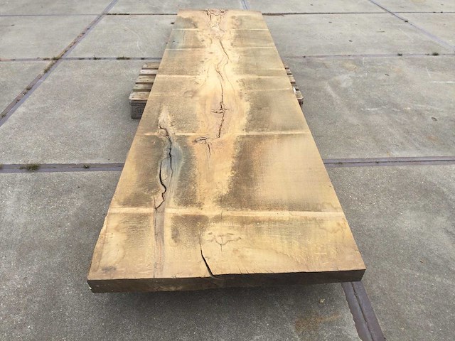 Eiken tafelblad 4200x960x65 - afbeelding 2 van  7