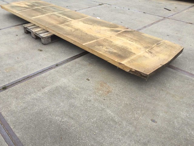 Eiken tafelblad 4200x980x65 - afbeelding 4 van  7