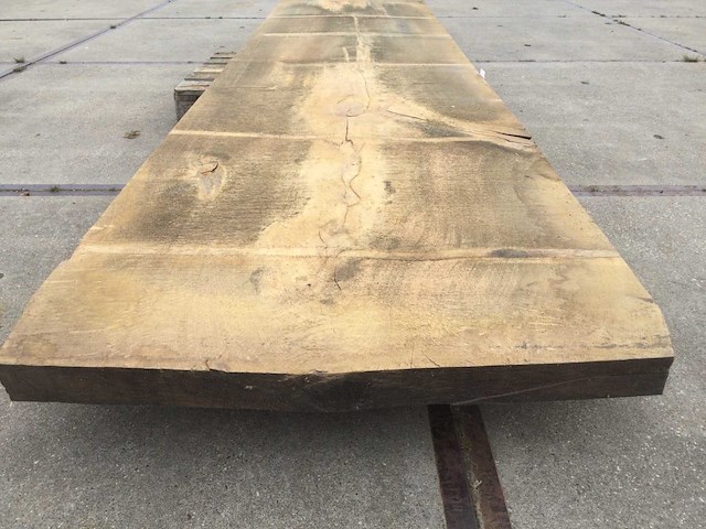 Eiken tafelblad 4200x980x65 - afbeelding 3 van  7