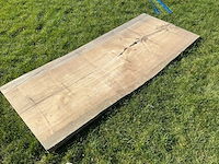 Eiken tafelblad hardhout - afbeelding 1 van  3