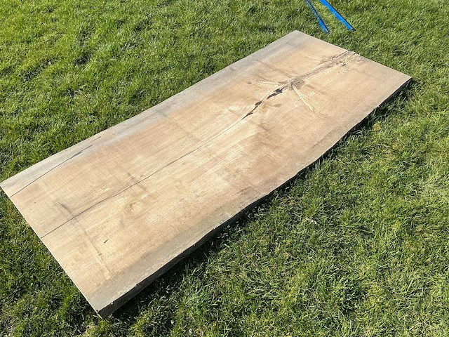 Eiken tafelblad hardhout - afbeelding 2 van  3