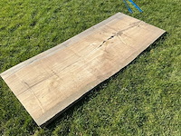 Eiken tafelblad hardhout - afbeelding 2 van  3