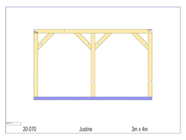Eiken terrasoverkapping 3x4m - afbeelding 16 van  19