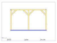 Eiken terrasoverkapping 3x4m - afbeelding 19 van  19
