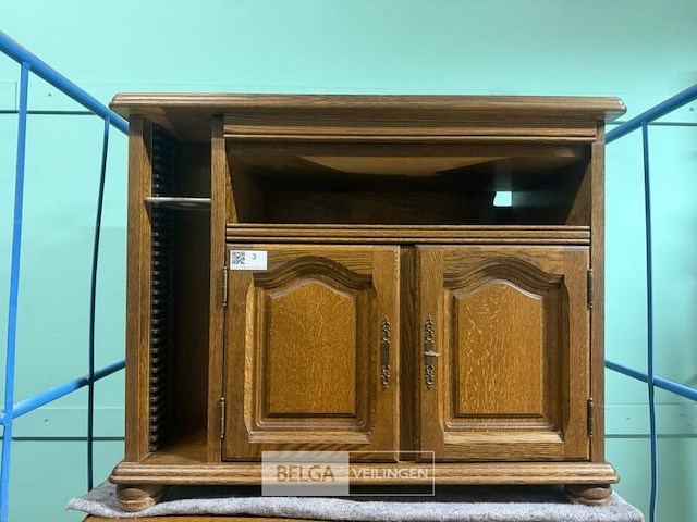 Eiken tv-meubel - afbeelding 1 van  3