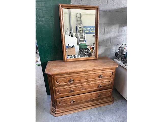 Eiken uitvoering - klassiek/vintage - beds - afbeelding 2 van  3