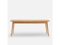 Eikenhouten gefineerde eettafel - 8 tafels - afbeelding 3 van  8