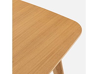 Eikenhouten gefineerde eettafel - 8 tafels - afbeelding 4 van  8