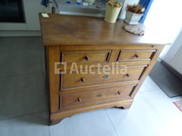 Eikenhouten meubels + 3 decoraties - afbeelding 1 van  7