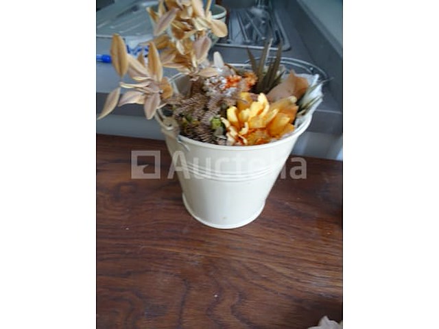 Eikenhouten meubels + 3 decoraties - afbeelding 5 van  7