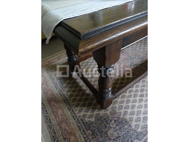 Eikenhouten salontafel, tapijt - afbeelding 2 van  8