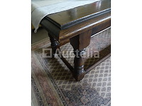 Eikenhouten salontafel, tapijt - afbeelding 2 van  8