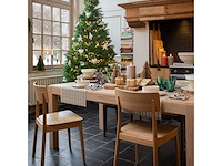 Eikenhouten stoel - lichthout (x5) - afbeelding 2 van  8