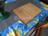 Eikenhouten tafel + 6 stoelen - afbeelding 4 van  12