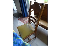 Eikenhouten tafel + 6 stoelen - afbeelding 11 van  12