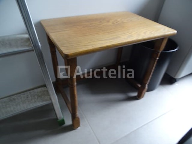 Eikenhouten tafel - afbeelding 2 van  2