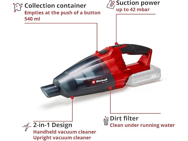 Einhell accu kruimeldief - afbeelding 4 van  5