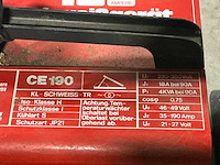 Einhell compact 190 elektrode lasapparaat - afbeelding 4 van  7
