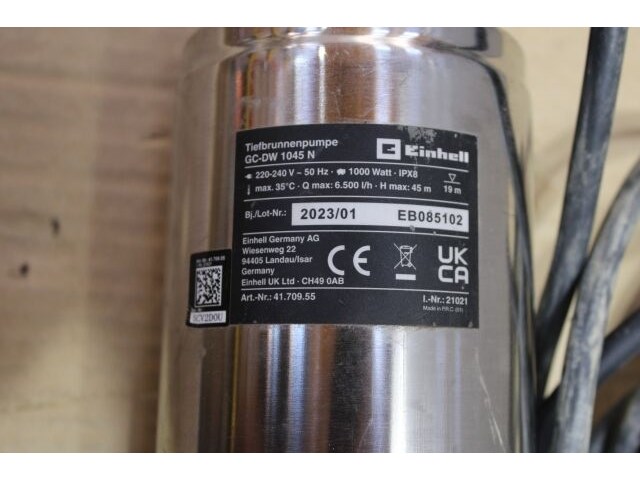 Einhell dieptepomp - afbeelding 3 van  5