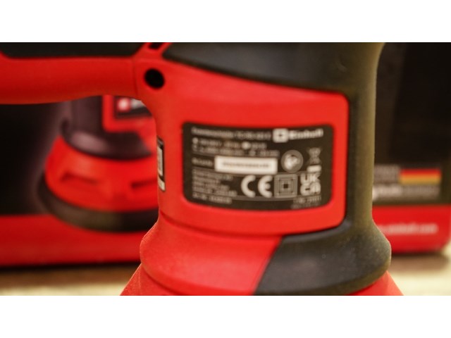 Einhell excentrische schuurmachine - afbeelding 4 van  5