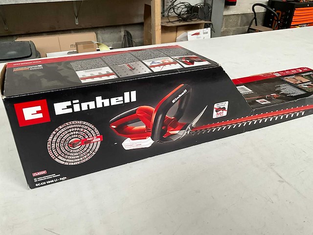 Einhell gc-ch 1846 li - solo accu heggenschaar (zonder accu en lader) - afbeelding 2 van  4