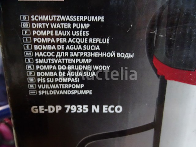 Einhell ge-dp 7935 n eco afvalwaterpomp - afbeelding 3 van  4
