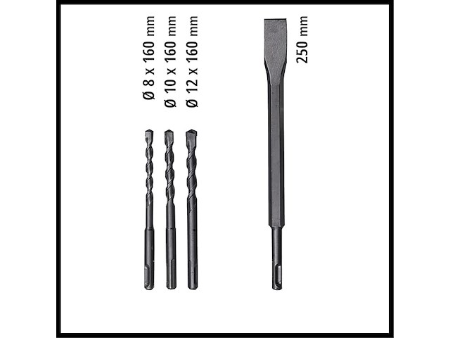 Einhell hamerboorbitset - afbeelding 2 van  3