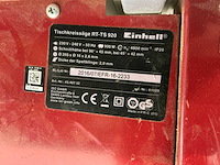 Einhell rt-ts920 tafelcirkelzaagmachine - afbeelding 6 van  6
