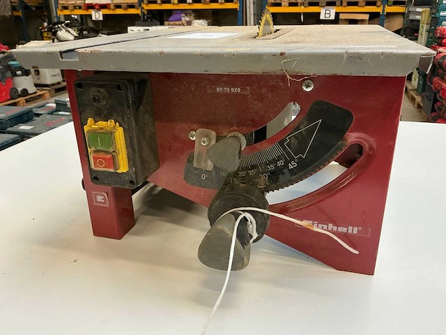 Einhell rt-ts920 tafelcirkelzaagmachine - afbeelding 2 van  6