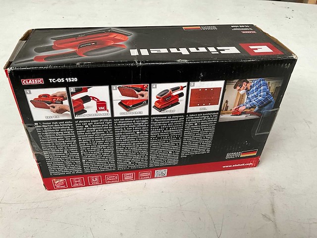 Einhell tc-os 1520 vlakschuurmachine - afbeelding 2 van  3