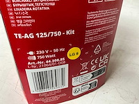 Einhell te-ag 125/750-kit haakse slijpmachine 750w - afbeelding 4 van  4