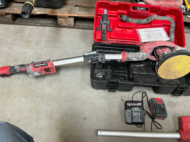 Einhell te-dw 18/225 li accu wand-/plafondschuurmachine - afbeelding 2 van  6