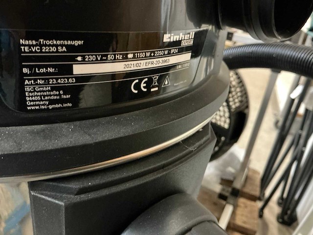 Einhell te-vc 2230 sa stofzuiger - afbeelding 1 van  1