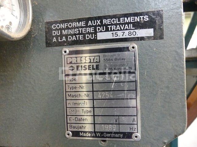 Eisele hps100 hardwarescharen - afbeelding 3 van  5