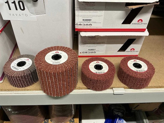 Eisenblätter diverse schijflamellen en slijpwielen (58x) - afbeelding 1 van  12
