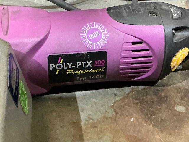 Eisenblätter poly-ptx 500 professional polijst-/schuurmachine - afbeelding 2 van  4
