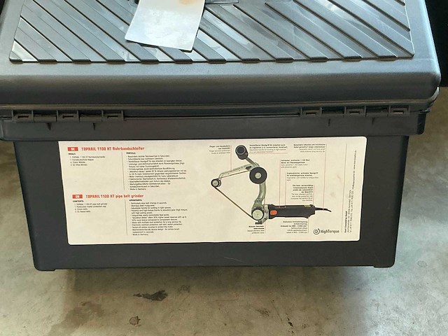 Eisenblätter toprail 1100 ht bandschuurmachine - afbeelding 5 van  5