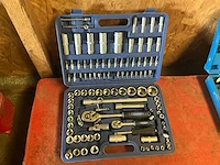 Eizen kraft ratelsleutel doppenset - afbeelding 1 van  2