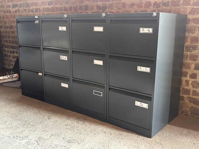 Ekwo archiefkast (x4) - afbeelding 1 van  3