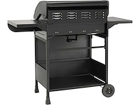 El fuego columbus 4+1 zwarte gasgrill met zijbrander - afbeelding 4 van  4