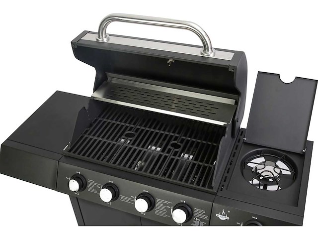 El fuego "san angelo" 4+1 roestvrijstalen gasgrille - afbeelding 6 van  9