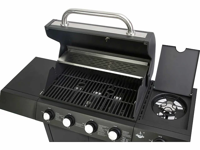 El fuego "san angelo" 4+1 roestvrijstalen gasgrille - afbeelding 6 van  8