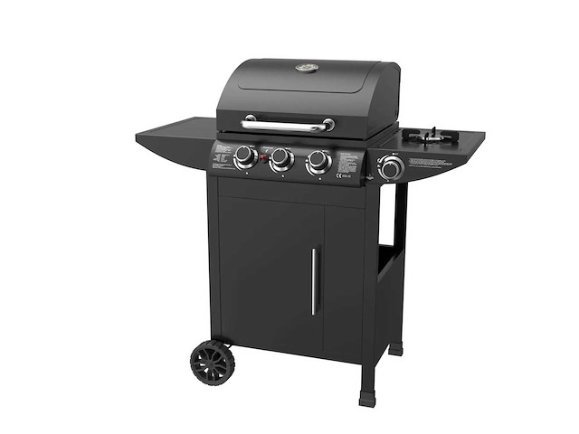 El fuego® "san francisco 3+1" gasgrill ay5632 - afbeelding 2 van  8